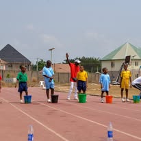 School sports area